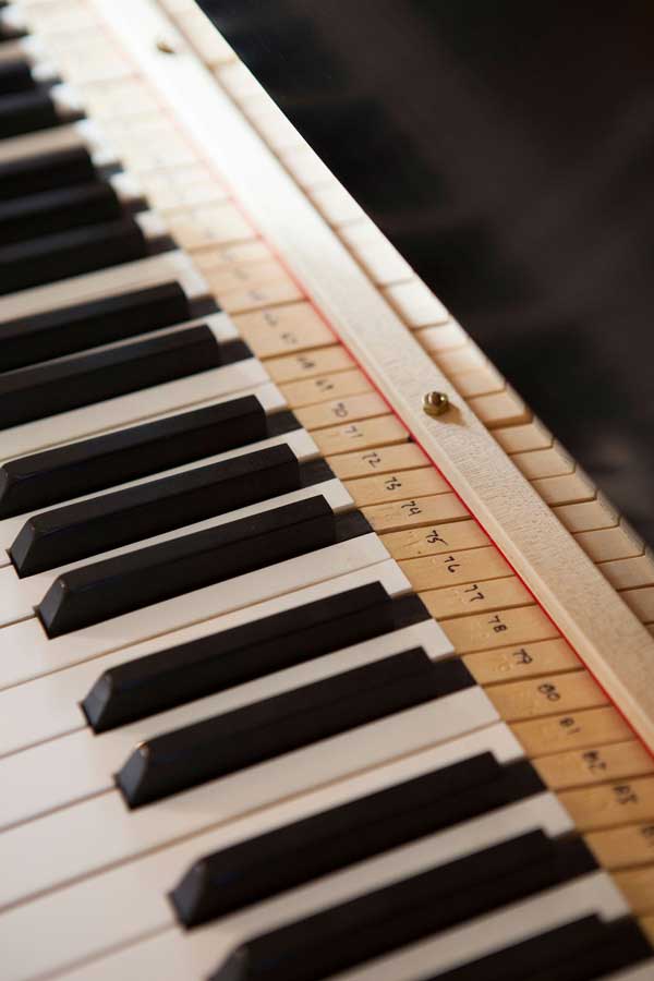 Keyboard of a Piano